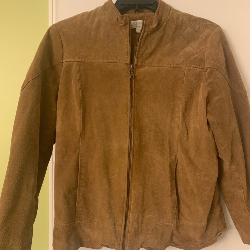 CJ Banks Ladies Leather Jacket